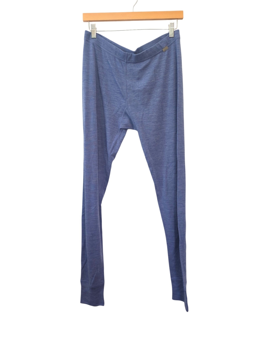 Meriwool Womens Merino Wool Base Layer Thermal Pants Size Large NWT Sky Blue